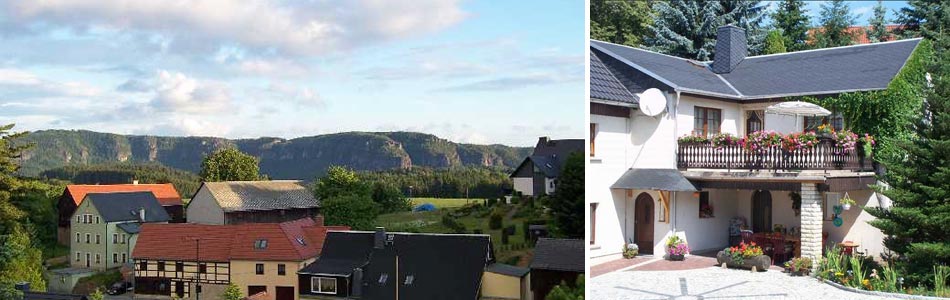 Panoramablick von der Terrasse